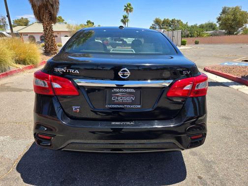 Super Black 2018 Nissan Sentra SV