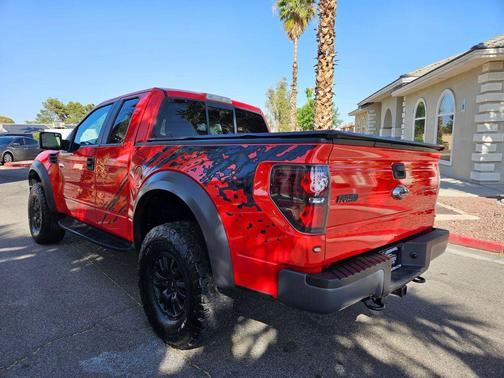 Molten Orange Tri-Coat 2010 Ford F-150 SVT Raptor SuperCab