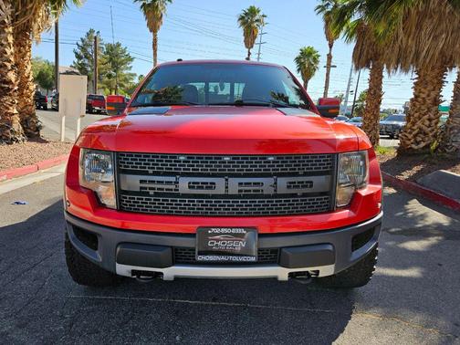 Molten Orange Tri-Coat 2010 Ford F-150 SVT Raptor SuperCab