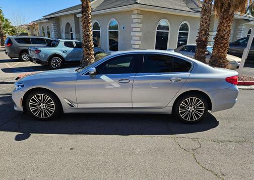 Silver 2019 BMW 530 530i Sedan 4D