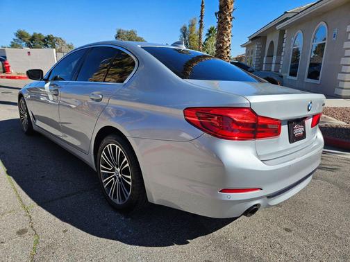 Silver 2019 BMW 530 530i Sedan 4D