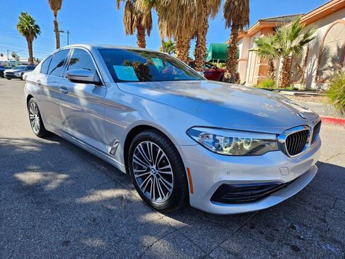 Silver 2019 BMW 530 530i Sedan 4D