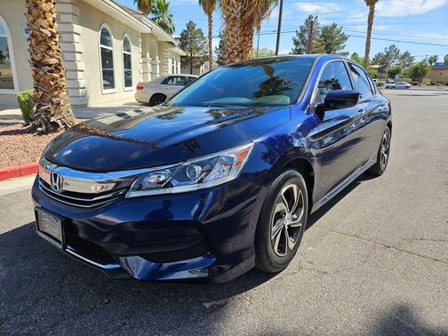 Obsidian Blue Pearl 2017 Honda Accord LX
