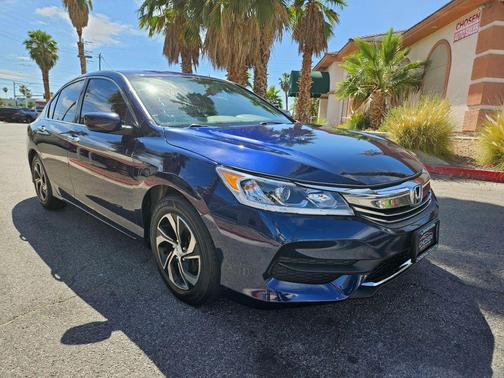 Obsidian Blue Pearl 2017 Honda Accord LX