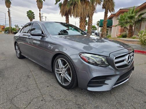 Gray 2017 Mercedes-Benz E-Class E 300 Sedan 4D