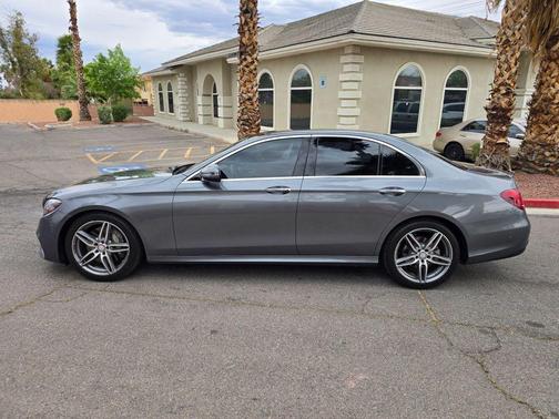 Gray 2017 Mercedes-Benz E-Class E 300 Sedan 4D