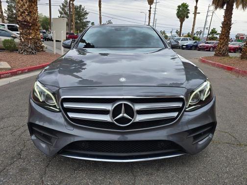 Gray 2017 Mercedes-Benz E-Class E 300 Sedan 4D