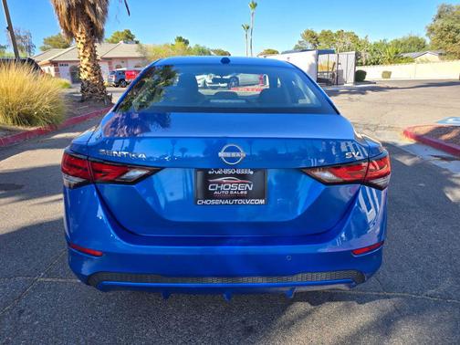 Electric Blue Metallic 2024 Nissan Sentra SV
