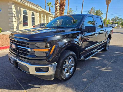 Black 2025 Ford F-150 XLT