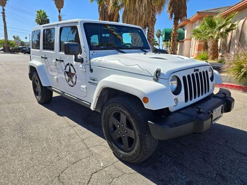 Bright White Clearcoat 2015 Jeep Wrangler Unlimited Sport