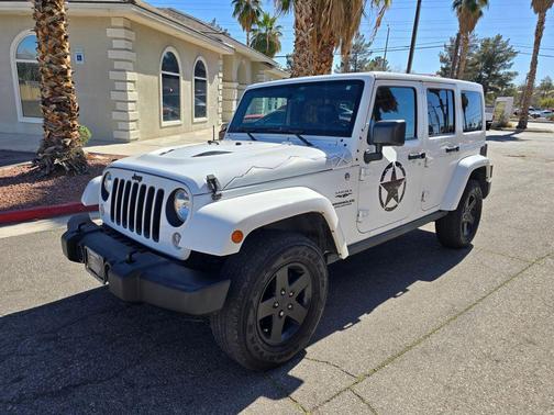 Bright White Clearcoat 2015 Jeep Wrangler Unlimited Sport
