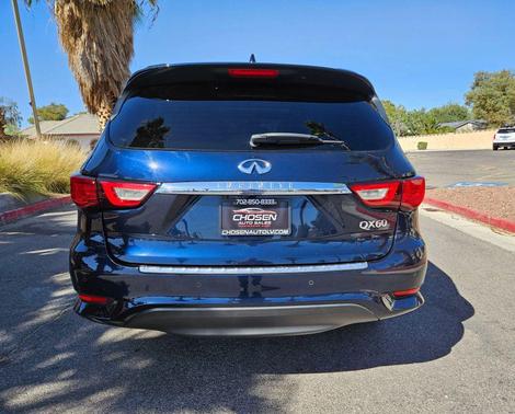 Blue 2018 INFINITI QX60 Base