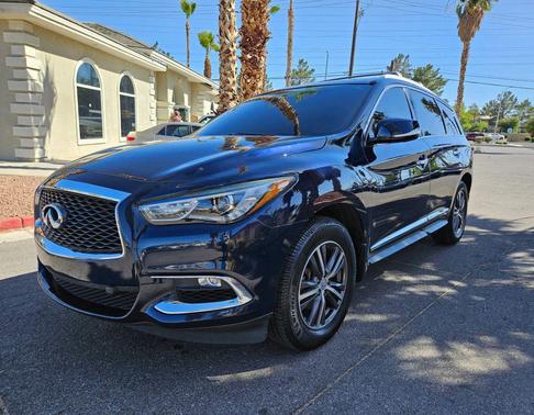 Blue 2018 INFINITI QX60 Base