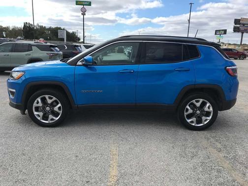 Laser Blue 2019 Jeep Compass Limited