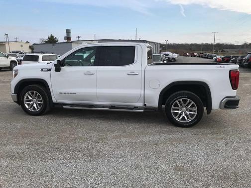 Summit White 2021 GMC Sierra 1500 SLT
