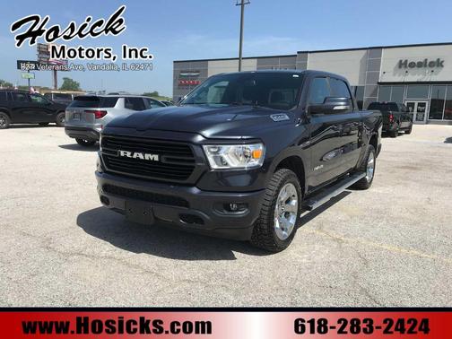 Maximum Steel Metallic 2019 RAM 1500 Big Horn