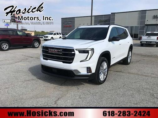 Summit White 2026 GMC Acadia Elevation SUV