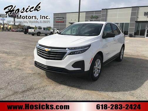 Summit White 2024 Chevrolet Equinox LS