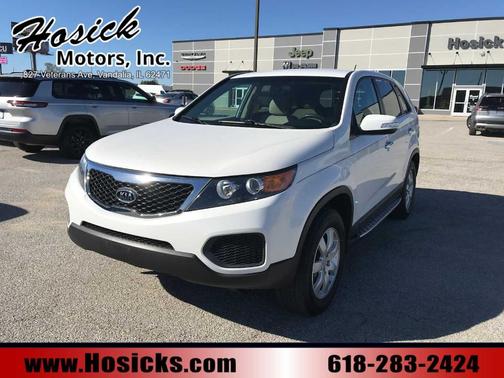 Snow White Pearl 2011 Kia Sorento LX