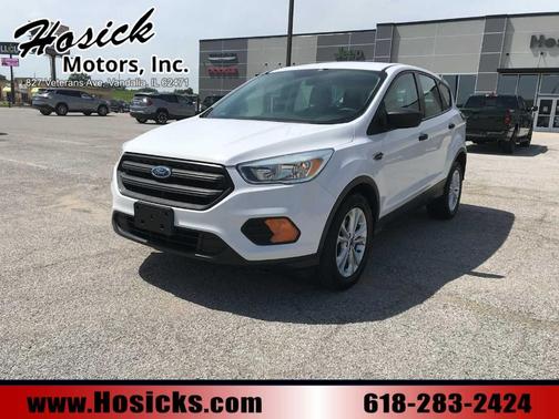 Oxford White 2017 Ford Escape S