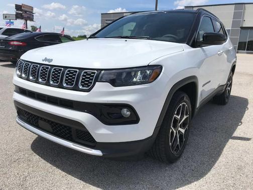 Bright White Clearcoat 2025 Jeep Compass Limited