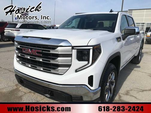Summit White 2026 GMC Sierra 1500 SLE Truck