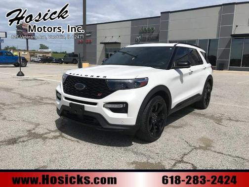 Star White 2021 Ford Explorer ST