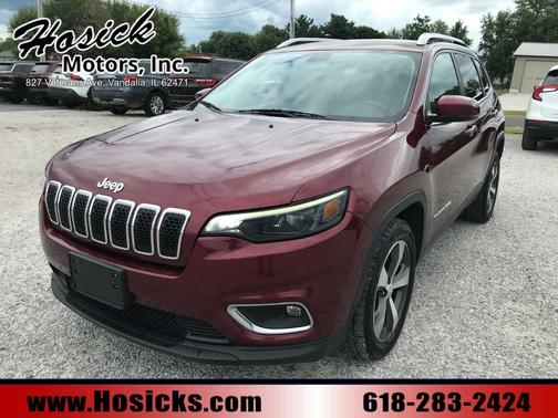 Velvet Red Pearlcoat 2020 Jeep Cherokee Limited