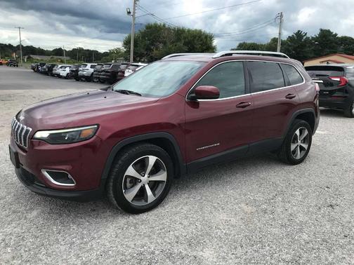 Velvet Red Pearlcoat 2020 Jeep Cherokee Limited