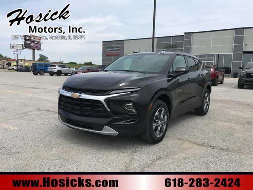 Black 2024 Chevrolet Blazer LT