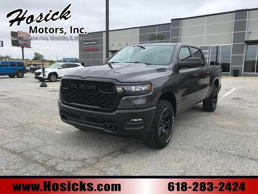Granite Crystal Clearcoat Metallic 2026 RAM 1500 Tradesman Truck