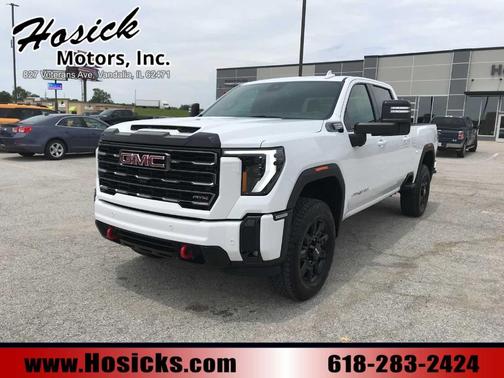 Summit White 2026 GMC Sierra 2500 AT4 Truck