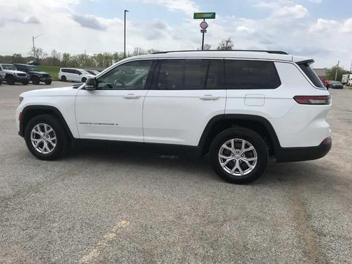 Bright White Clearcoat 2021 Jeep Grand Cherokee L Limited