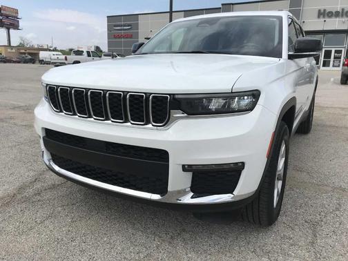 Bright White Clearcoat 2021 Jeep Grand Cherokee L Limited