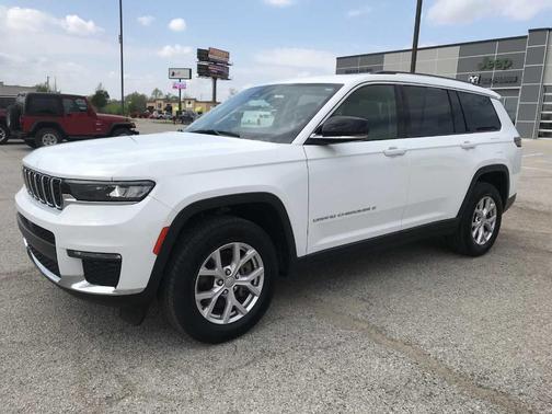 Bright White Clearcoat 2021 Jeep Grand Cherokee L Limited