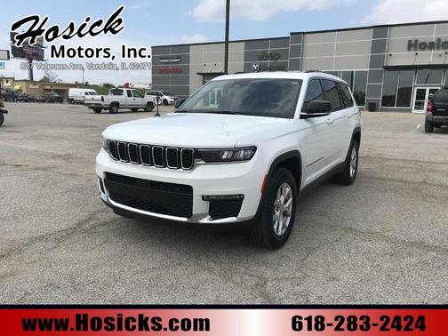 Bright White Clearcoat 2021 Jeep Grand Cherokee L Limited