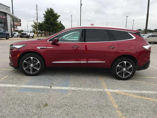Cherry Red Tintcoat 2022 Buick Enclave Essence