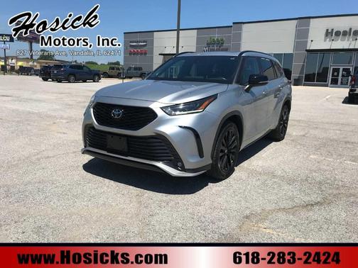 Celestial Silver Metallic 2023 Toyota Highlander XSE