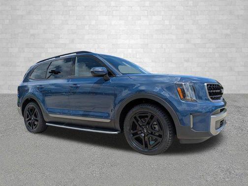 Midnight Lake Blue 2023 Kia Telluride EX X-Line