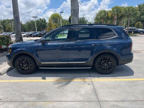 Midnight Lake Blue 2023 Kia Telluride EX X-Line