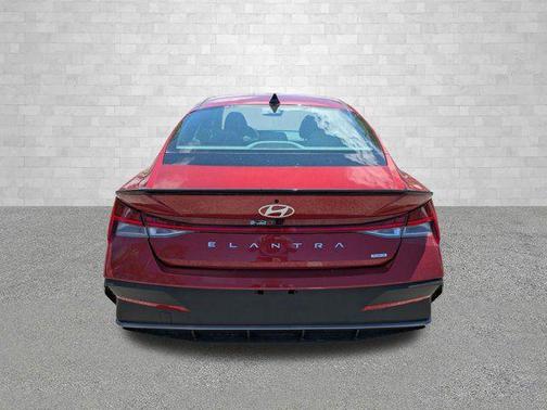Ultimate Red 2026 Hyundai ELANTRA HEV SEL Sport