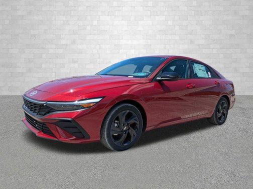 Ultimate Red 2026 Hyundai ELANTRA HEV SEL Sport