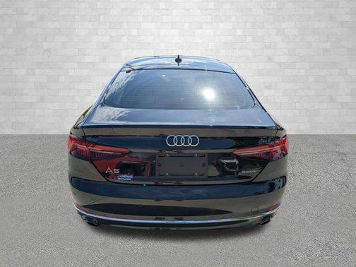 Mythos Black Metallic 2019 Audi A5 45 Premium