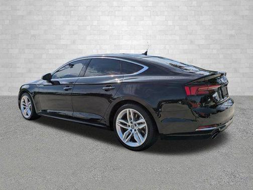Mythos Black Metallic 2019 Audi A5 45 Premium