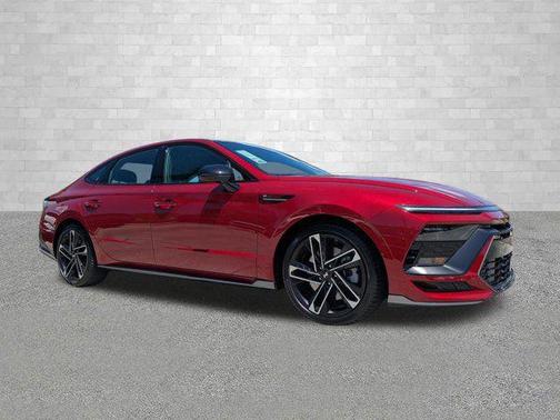Ultimate red 2026 Hyundai SONATA N Line
