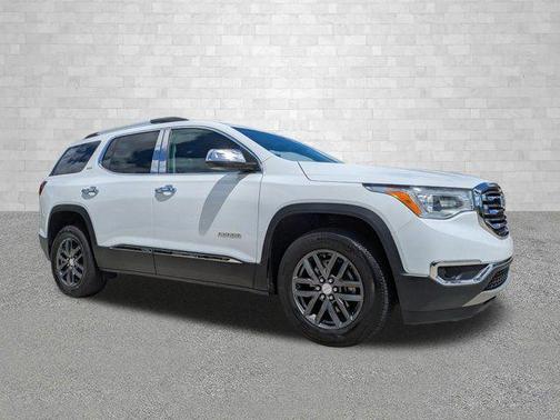 Summit White 2018 GMC Acadia SLT-1