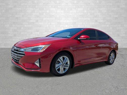 Scarlet Red Pearl 2020 Hyundai ELANTRA SEL