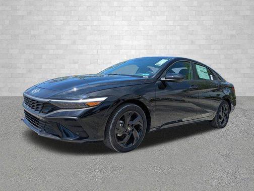 Abyss Black 2026 Hyundai ELANTRA HEV SEL Sport