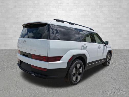 Serenity White 2026 Hyundai SANTA FE HEV SEL AWD