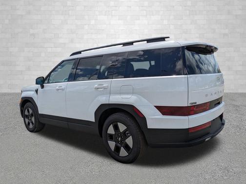 Serenity White 2026 Hyundai SANTA FE HEV SEL AWD